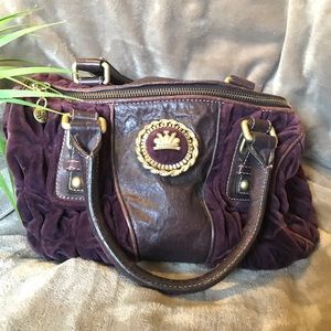 juicy couture bag - authentic - purple velour